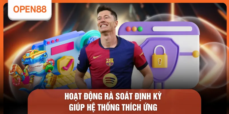 Công Nghệ Bảo Mật OPEN88 - 12 Lớp Bảo Vệ Dữ Liệu An Toàn 2 Hoạt động rà soát định kỳ giúp hệ thống thích ứng