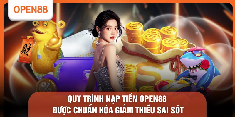 Nạp Tiền OPEN88 - Top 3 Phương Thức Giao Dịch Linh Hoạt 1 Quy trình nạp tiền OPEN88 được chuẩn hóa giảm thiểu sai sót